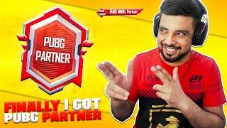 FINALLY GOT PUBG MOBILE PARTNER TITLE - PUBG MOBILE - FM RADIO GAMING