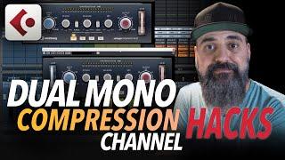 DUAL MONO Compression Channel HACKS in CUBASE