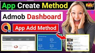 Adsense + Admob Active Dashboard App Add Method | How To Create Free App Full Tutorial