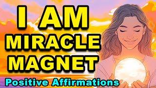 I AM A Miracle Magnet | Positive Morning Affirmations | Affirmations for Abundance and Gratitude