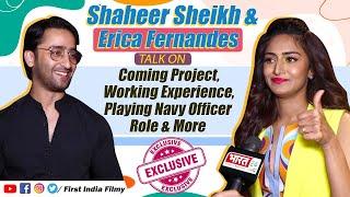 Shaheer Sheikh & Erica Talk on Coming Project, Working Experience, Playing Navy Officer role &  More