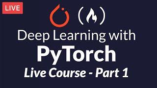 Deep Learning with PyTorch Live Course - Tensors, Gradient Descent & Linear Regression (Part 1 of 6)