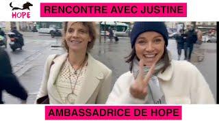 Rencontre avec Justine Hutteau, nouvelle ambassadrice de Hope