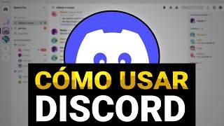 CÓMO USAR DISCORD PARA PRINCIPIANTES 2025 ¡Descúbrelo ahora!