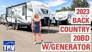 New 2023 Outdoors RV Back Country 20BD Off Grid Travel Trailer with Generator and Solar