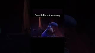 Beautiful is not necessary