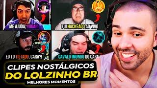  OS CLIPES MAIS NOSTÁLGICOS DO LOLZINHO BRASILEIRO! MINERVA REAGE