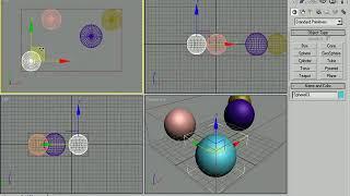 3D Buzz - 3Ds Max - Legacy Video Training: 01. Intro to 3ds Max - 08. Grouping