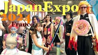 Japan Expo 2024 in France ヨーロッパ最大ジャパンエキスポ /コスプレの祭典Cosplay/鬼滅の刃DemonSlayerワンピース/ハイキュー/ブルーロック/愛される日本文化