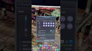 demonite blade  extreme upgrade 6 to 7 cabal online ph