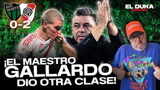 ¡EL MAESTRO GALLARDO DIO OTRA CLASE! - San Martin (SJ) vs. River (0-2)  - ELDUKA