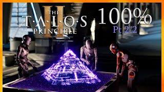 The Talos Principle 2 - Full Game Walkthrough (No Commentary) - 100% Achievements [Part 2/2]