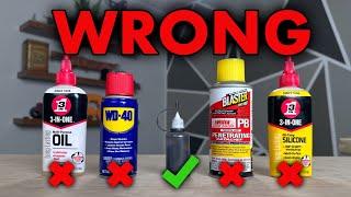 Stop using WD-40