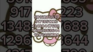 Cute Hello kitty outfit id codes for brookhaven Roblox  (๑⌓๑)(｡･ω･｡)ﾉ..|Innocent 