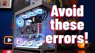 Do your research when planning your PC build and buying parts