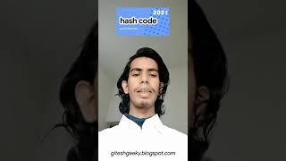 Get Google Goodies from Hash Code - Google's Coding Competitions 2021 | Gitesh Geeky | Gitesh Sharma