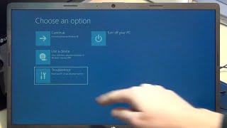 HP Recovery Windows 11  -  How to reset a HP Hewlett Packard Notebook / Laptop to factory default