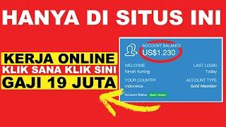 19 JUTA DARI KERJA ONLINE, CARA MENGHASILKAN UANG DARI HP - Cara Dapat Uang Dari Internet