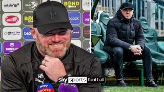 Wayne Rooney's FIRST press conference as Plymouth Argyle manager 🟢