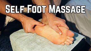 Follow Along Self Foot Massage - Plantar and Tarsal Foot Pain Techniques