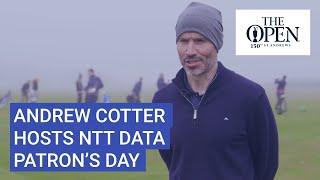 Andrew Cotter Hosts NTT DATA Patron's Day with Olive & Mabel