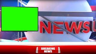 Broadcast News Opening Intro | Green Screen Lower third | Free To Use