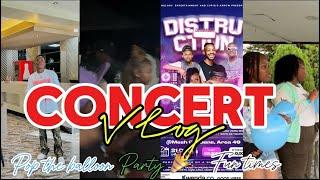 VLOG || Distribution December || Pop the balloon || we listen,we don’t judge || Rating the concert