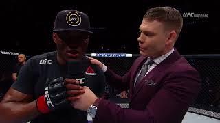 Fight Night St. Louis: Kamaru Usman Octagon Interview