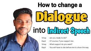 Dialogue Direct and Indirect Narration | For Competitive Exams