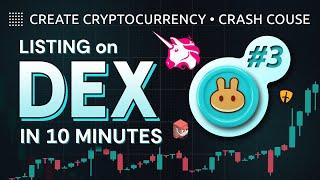 Launch Your Token on DEX | Create Your Own Crypto 101 - Part 3