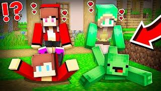 JJ and Mikey Are Trapped by Girls in Minecraft - Maizen