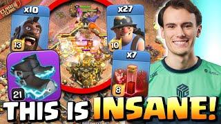 Tryhard invents INSANE NEW attack for ELECTRO BOOTS! THIS IS CRAZY! Clash of Clans