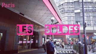 SOLDES À PARIS 20 JANVIER 2021.  #soldes