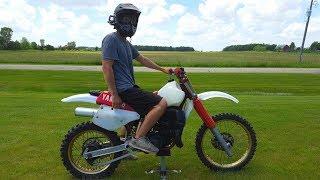 This Bike Will KILL You!!! First Ride on Yamaha Yz 490