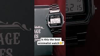 Is Casio A158W is the best minimalist watch? #casio #watch #time #casiovintage #fashion #lifestyle