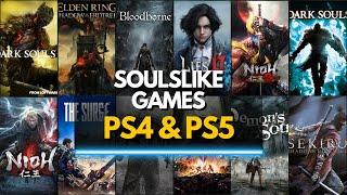 Top 40 Best SOULSLIKE Games for PS4 & PS5 (2024)