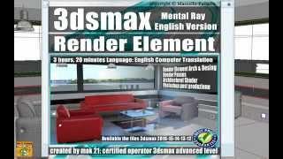 Presentation 3ds max Mental ray Render Element New