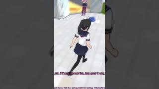 AYANO eliminating KOKONA HARUKA! #shorts #yanderesimulator