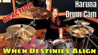 LOVEBITES - WHEN DESTINIES ALIGN REACTION | HARUNA DRUM CAM | DRUMMER REACTS