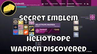 Secret Emblem Heliotrope Warren Discovered
