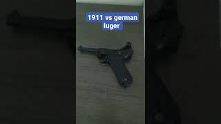 german luger or the 1911 which one you taking #luger #1911