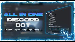ALL IN ONE DISCORD BOT 2024 • No Coding | Replit 24/7 | NitrixEXE | Multipurpose Bot
