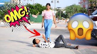 Girl's Cross Me With Their Shoes | Part 12 | Ketan K Prank