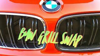 Say No to Chrome! Carbon Fiber Grill Install BMW F82 M4 F80 M3 F30 F32