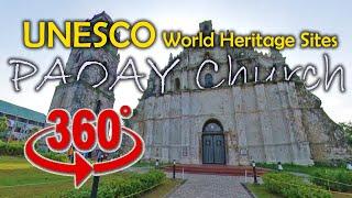 UNESCO World Heritage Sites | Paoay Church Tour | 360 Video