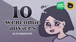 10 webcomic advices in 10 mins