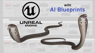 Medhue Cobra with AI in Unreal Engine!!