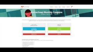 Register A Domain Name With NameCheap Coupon Code 2016