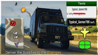 3 Oppressor Griefers Destroy My Cargo But They All Rage Quit Off GTA Online