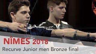 Sander T. Hasthi v Roos Senna – recurve junior men's bronze final | Nimes 2018